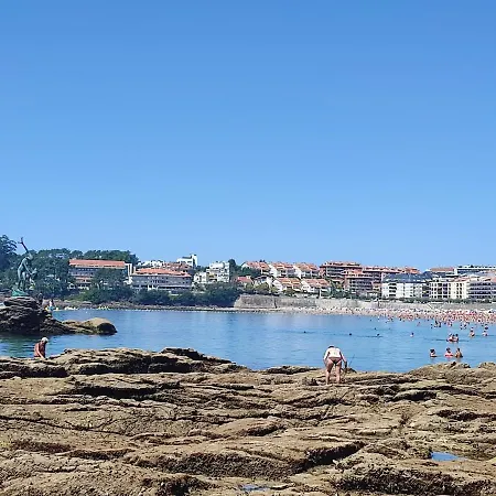 Apartament Playa De Silgar Sanxenxo Zewnętrze zdjęcie